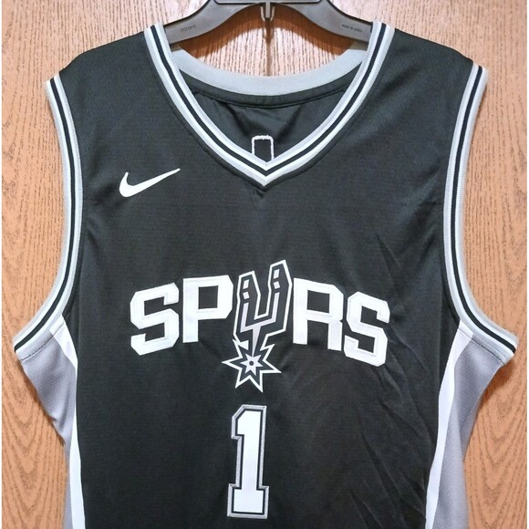Victor Wembanyama (Nike)-(Spurs)-(Jersey)-(Black)-(New Condition)-(Size:XL)-$100 - Picture 3 of 10